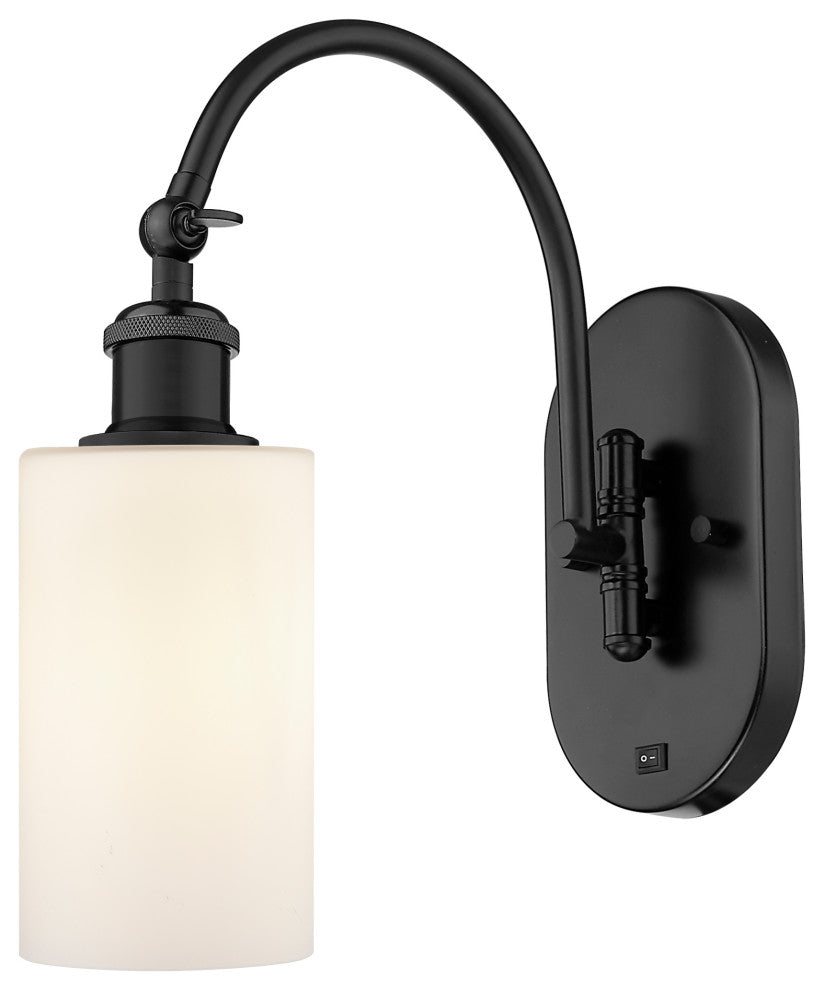 Innovations 518-1W-BK-G801 1-Light Sconce, Matte Black