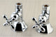 Kingston Brass Straight Stop Shut Off Valve, Polished Chrome