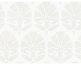Lily White and Cream Ottoman Fans Wallpaper