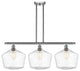 Innovations 516-3I-SN-G654-12-LED 3-Light Island Light, Brushed Satin Nickel