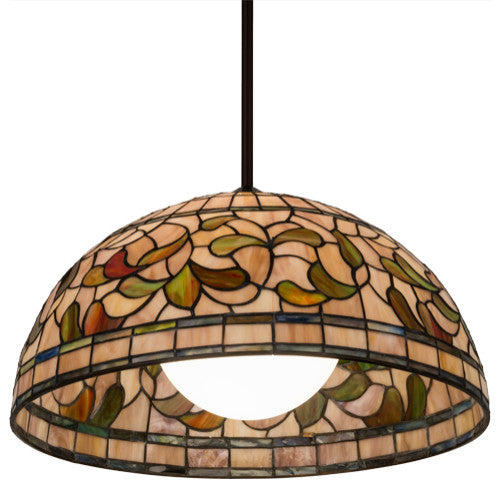 20W Tiffany Turning Leaf Pendant