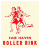 "Fair Haven Roller Rink" Digital Paper Print by Retrorollers, 37"x46"