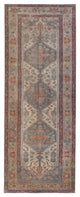Machine Washable Jaipur Living Arkansas Medallion Blue/ Red Area Rug 4'X6'