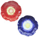Transpac Flower Shaped Plate Dessert Appetizer Dish