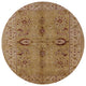 Ahgly Company Indoor Round Mid-Century Modern Area Rugs, 5' Round