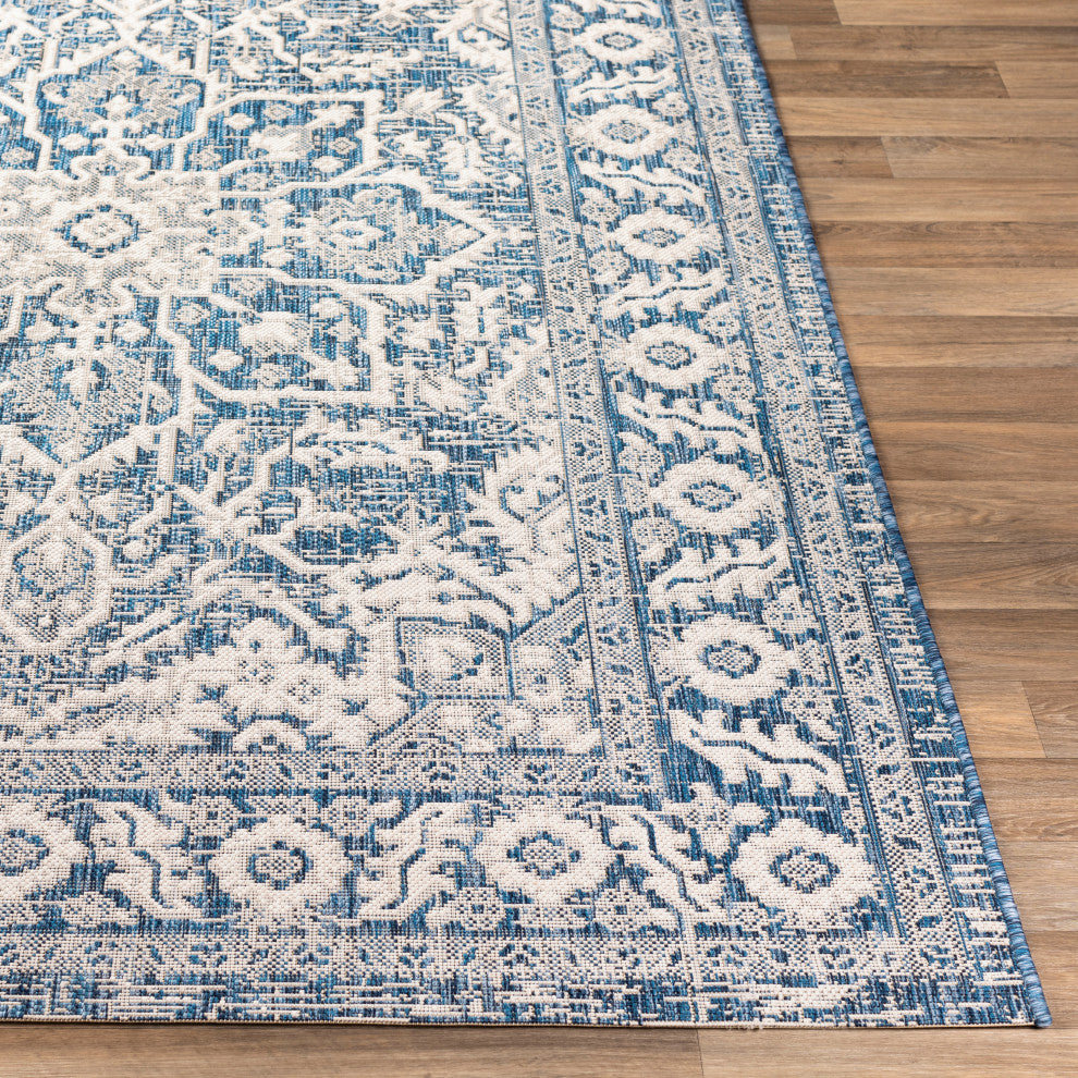Eagean EAG-2336 Indoor/Outdoor Area Rug, 5'3" Round