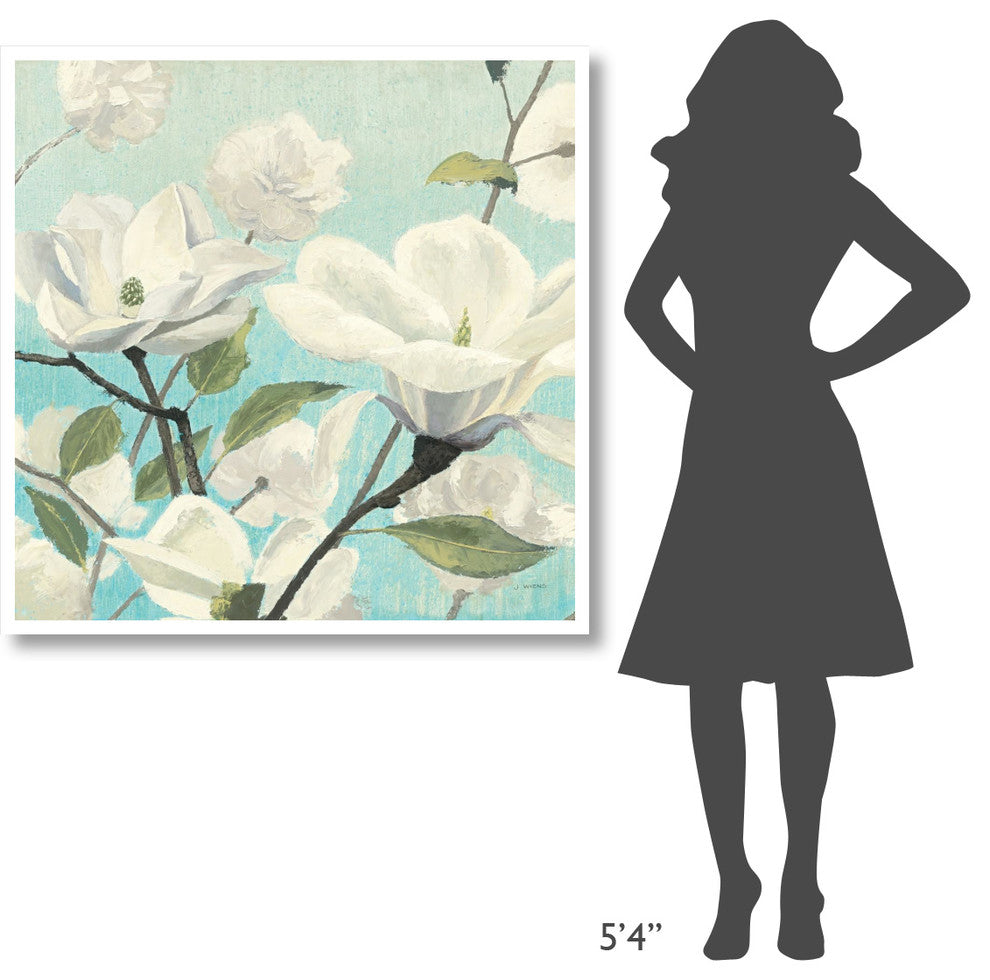 "Southern Blossoms II Square" Digital Paper Print by James Wiens, 42"x42"