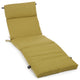 72" Outdoor Chaise Lounge Cushion, Avocado