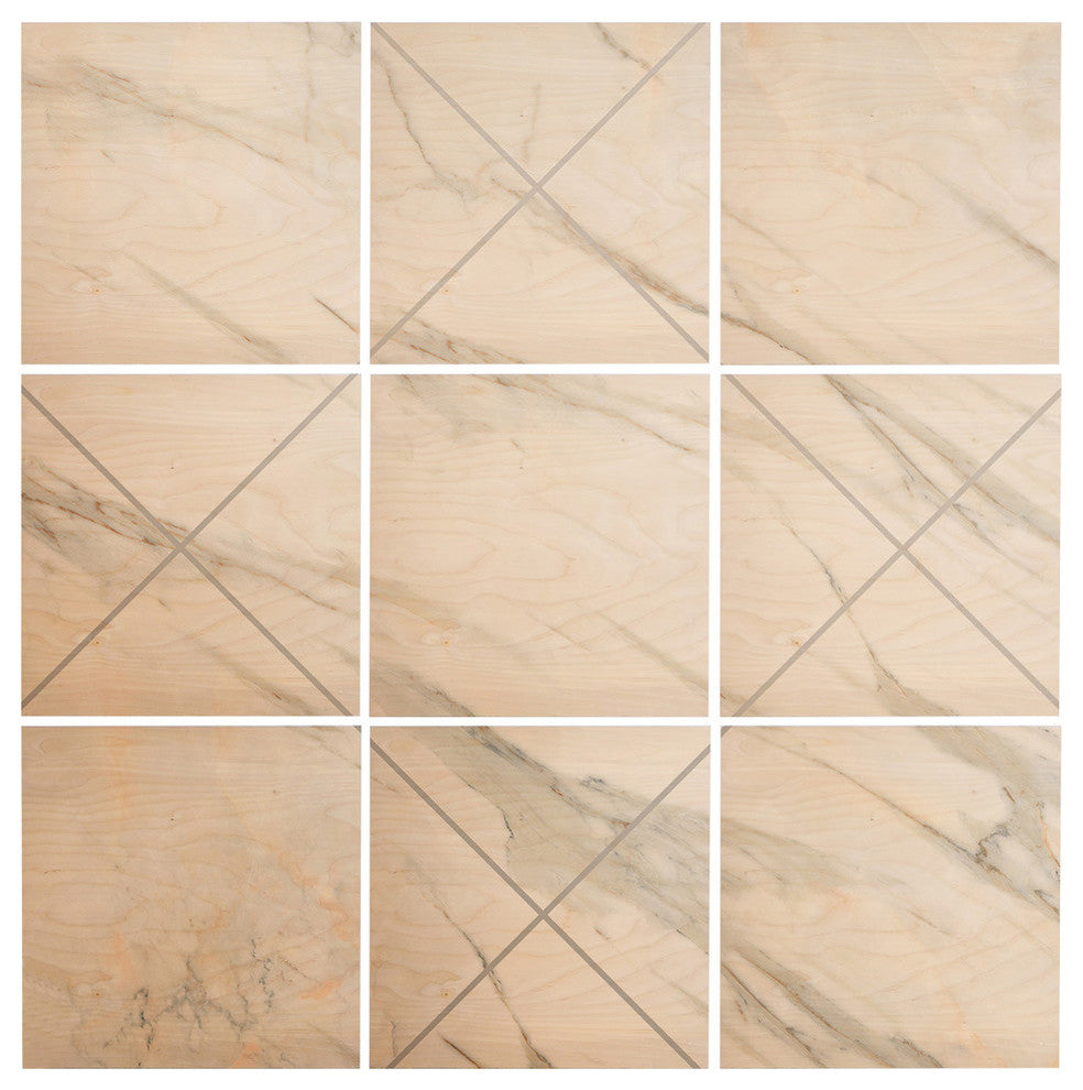 Deny Designs Iveta Abolina Alaskan Gelato II Wood Wall Mural, 4'x4'