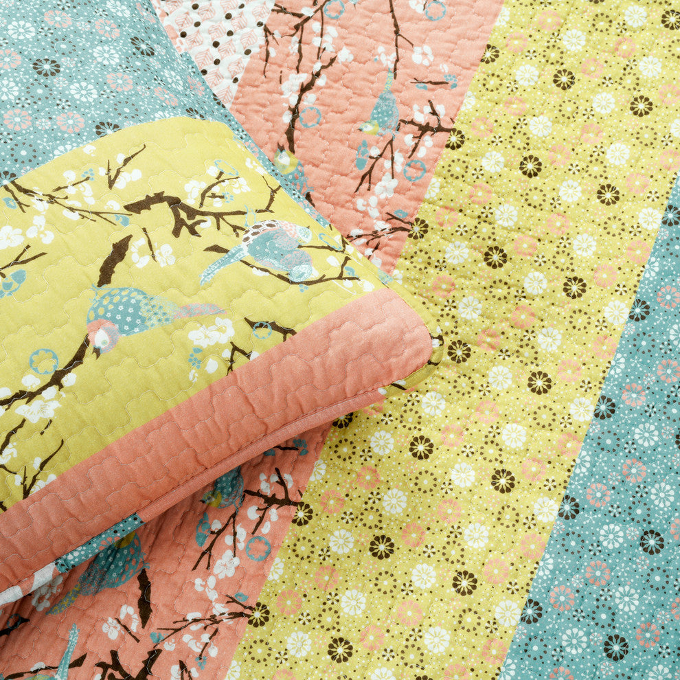 Royal Empire Quilt, Blue, King