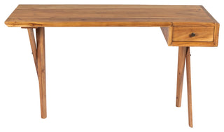 Natural Wooden Desk