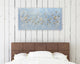 Modern Floral Abstract Hand-Painted Textured Canvas Art