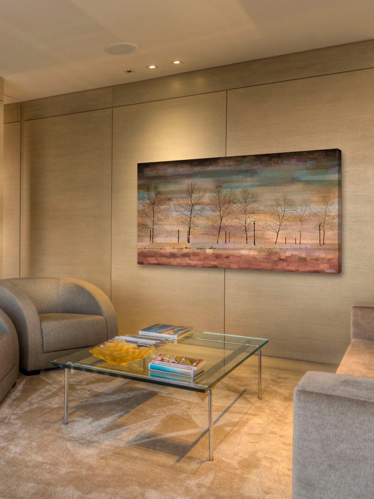 "The Woods" Fine Art Canvas Print, 36"x18"
