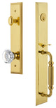 Fifth Avenue 1-Piece Dummy Handleset, F Grip and Chambord Knob, 849401