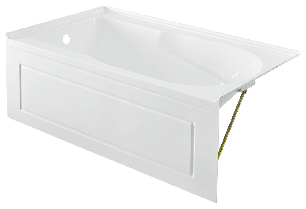 Concorde 60"x32" Acrylic, Alcove, Right-Hand Drain