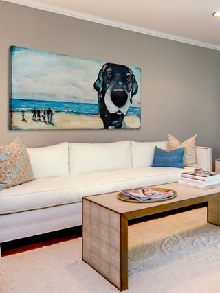 "Macdaddy" Painting Print on Canvas by Tori Campisi