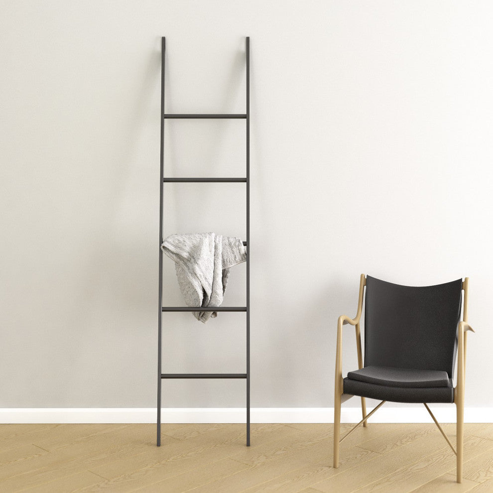 Leaning Metal Towel Blanket Ladder, 6'