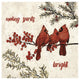 "Holiday Gem I" Digital Paper Print by Janelle Penner, 42"x42"