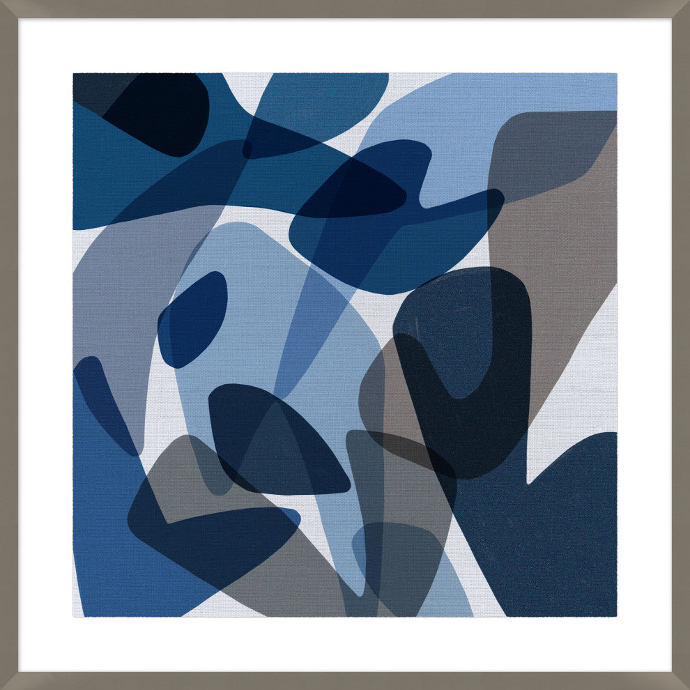 Modern Blues 1, Giclee Reproduction Artwork