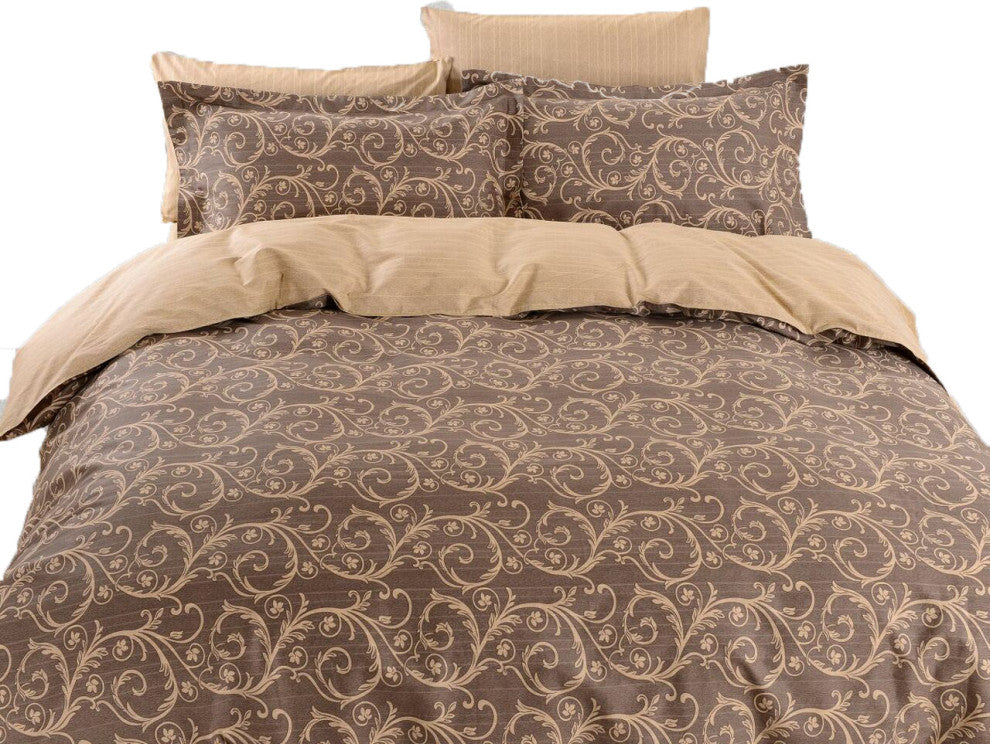 Duvet Cover Sheets Set, Dolce Mela Bolzano Queen Size Bedding
