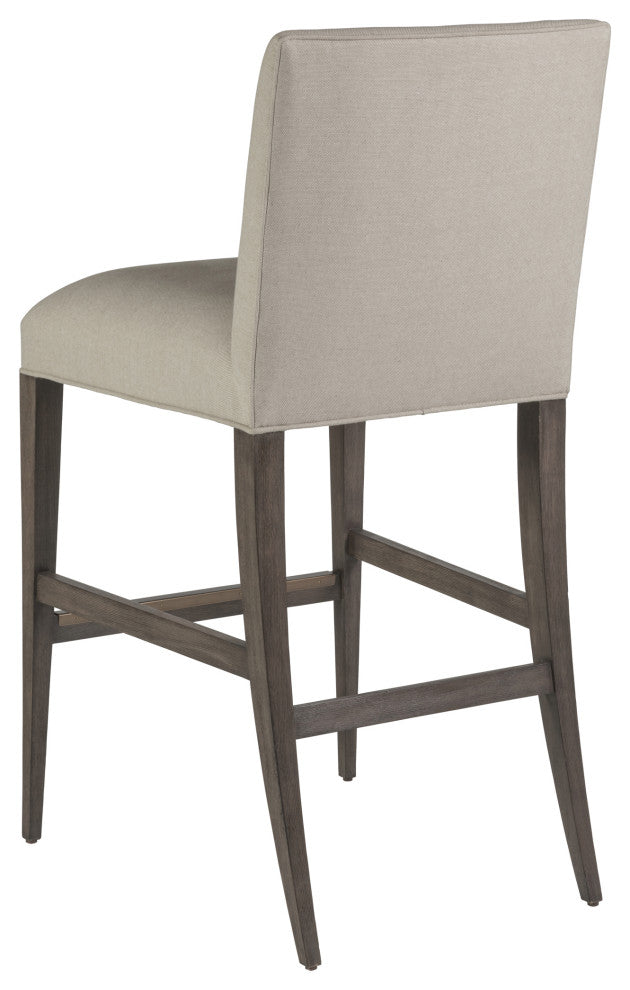 Madox Upholstered Low Back Barstool