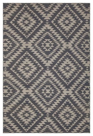 Winnie Area Rug, Gray/White, 7'9"x10'6"