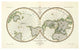 "Karte Der Magnetischen Meridiane und Parallel-Kreise, 1840" Paper Art, 32"x20"