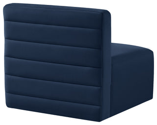 Quincy Modular Component, Navy, Armless Chair