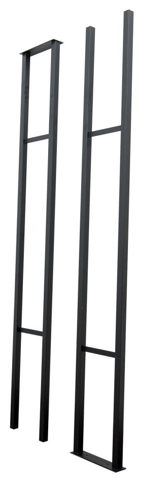 W Series Magnum Frame 10' - Floating Wine Rack Frame for up to 72 bottles, Matte