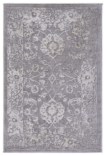 Surya Tibetan TBT-2309 7'10"x10'2" Rug, Medium Gray/Ivory/Taupe/Charcoal