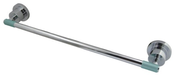 Polished Chrome 18-inch Towel Bar With Neoprene Sleeve Chrome BA8212CDGL