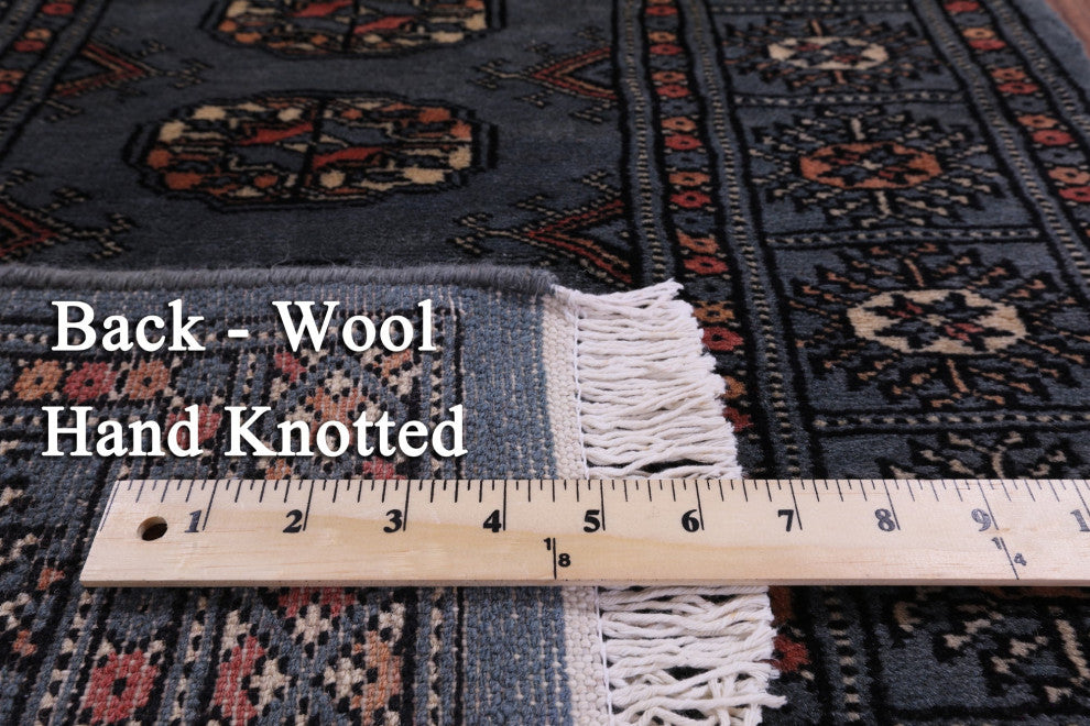 Handmade Silky Bokhara Wool Rug 2' 0" X 3' 0" - Q13857
