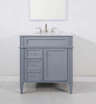 Elegant Lighting VF-1025 Park Ave 32" - Grey