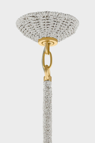 Hudson Valley Lighting Hampstead Pendant, Aged Brass