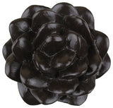 Pinecone Drapery Medallion Holdback, Espresso