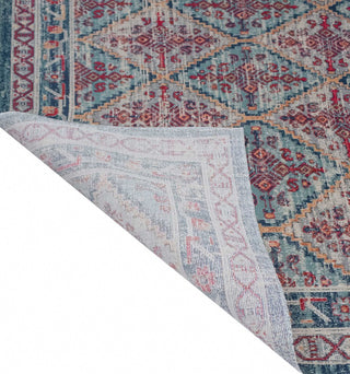 Noori Rug Low-Pile Jerald Green/Blue Rug