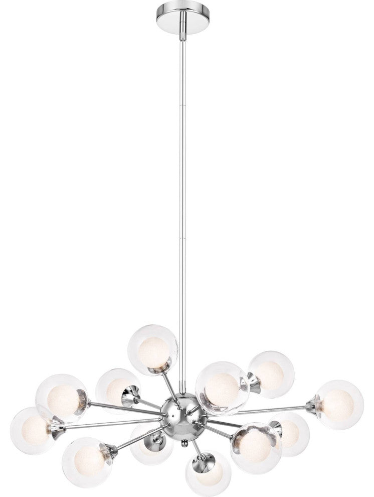 Quoizel PCSB5012 Spellbound 12 Light 29"W Sputnik Chandelier - Polished Chrome