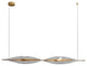 Burgenstock | Spiral Chandelier in a Nordic Style for Restaurant