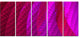 Layered Pink Psychedelic Design, Abstract Canvas Art Print, 60"x28", 5 Panels