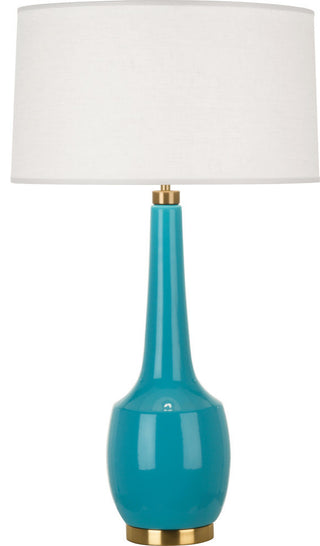 Delilah Table Lamp, Egg Blue