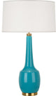 Delilah Table Lamp, Egg Blue
