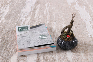 High-Low Ellis Beige/Brown Rug, Beige, 10'x14'