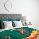 Deny Designs Clara Nilles Mardi Gras Octopus Duvet Cover - Lightweight