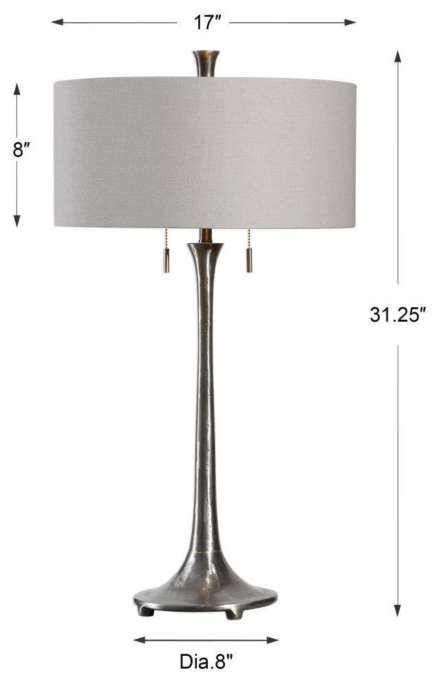 Uttermost Aliso Two Light Table Lamp 27786