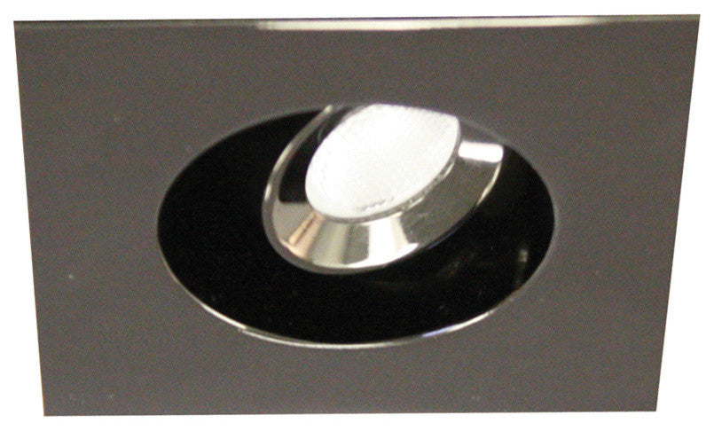 WAC Lighting LEDme Miniature Square Recessed Light, 2700K Warm White, Gunmetal