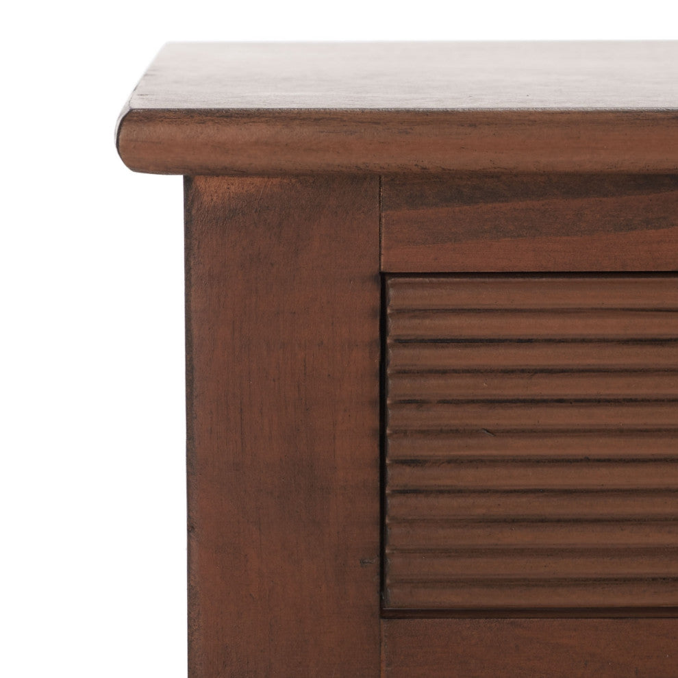 Safavieh Layce 2 Drawer Desk, Brown