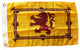 Scotland, 12"x18" Nylon Flag, Lion