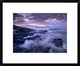 Ocean Surf Crashing On Lava Rocks At Molokini Crater, Maui, Hawaii, 22"x18"