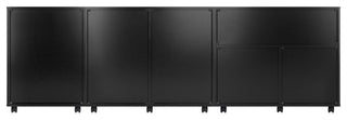 Halifax 3-Pc Storage Cabinet Set, Black