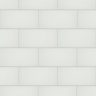 Piscina Brick Matte Blanco Porcelain Floor and Wall Tile